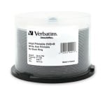 Verbatim 16X DVD+R, White Inkjet, Hub Printable, 200 per Box