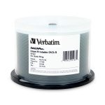 Verbatim 8X Silver Inkjet DVD-R, 200 per Box