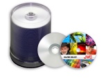 B-Stock Taiyo Yuden 16X DVD-R, Silver Inkjet, Hub Printable, 100-Pack