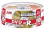 JVC Premium Grade DVD-R, 16X, Gold Lacquer, 25-Disc Spindles, Branded, QTY 300