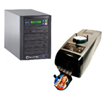 Microboards QD DVD 3 drive GX2 Autoprinter Bundle