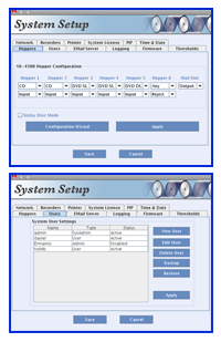TrueNet FX System Settings