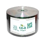 CD Solutions Valueline Silver Inkjet CD-R, 600 per Box