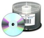 25GB Blu-ray Media, 6X, Silver Lacquer, 300 Count Box