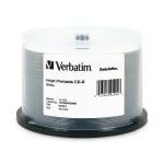 Verbatim DataLifePlus White Inkjet Printable 52X CD-R, 200 per Box