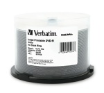 Verbatim White Inkjet Printable 16X DVD-R, 200 per Box