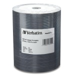 Verbatim DataLifePlus White Inkjet Hub Printable 52X CD-R, 600 per Box